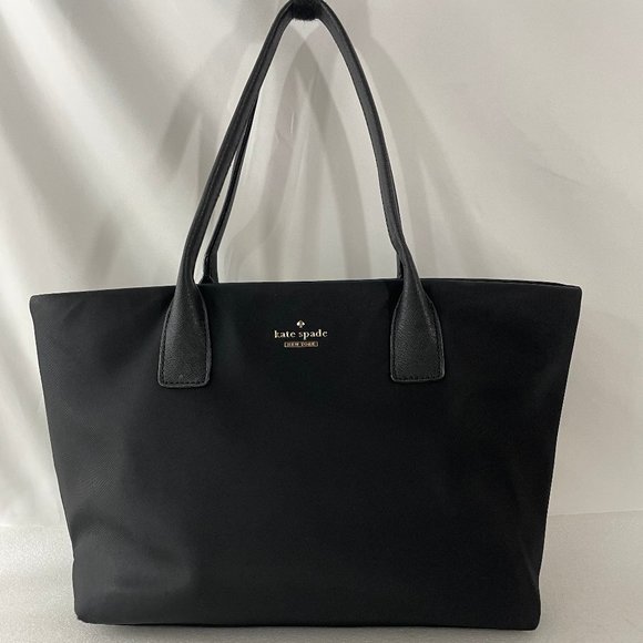 kate spade Handbags - Kate Spade New York Black Nylon Tote Bag